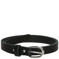 DSTRCT Dames Riem Leer 2 cm Hoog 95 cm Lang Zwart