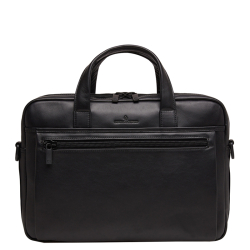 Castelijn en Beerens Laptoptas / Aktetas / Werktas 15.6 Inch Leer NappaX Zwart