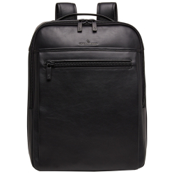 Castelijn en Beerens Laptoprugzak / Rugtas / Laptoptas 15.6 Inch Leer NappaX Zwart