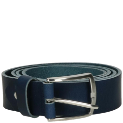 DSTRCT Heren Riem Leer 4 cm Breed 115 cm Lang Groen