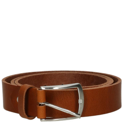 DSTRCT Heren Riem Leer 4 cm Breed 115 cm Lang Bruin