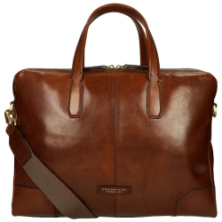 The Bridge laptoptas / Aktetas / Werktas 15.6 Inch Leer Vespucci 