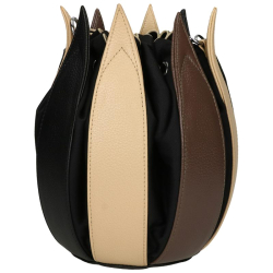 By lin Schoudertas / Handtas Dames Leer (Medium) Tulip Structure 