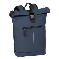 New Rebels Laptoprugzak / Rugtas / Schooltas 15.6 Inch Mart Rolltop Groen