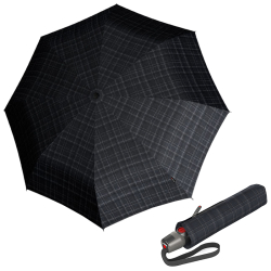 Knirps Paraplu / Stormparaplu Opvouwbaar Automatisch Open  T 200 (Medium) Duomatic Zwart