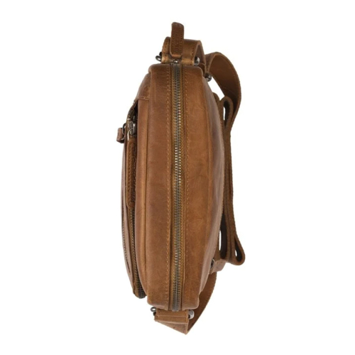 The Chesterfield Brand Waxed Pull Up Bruin