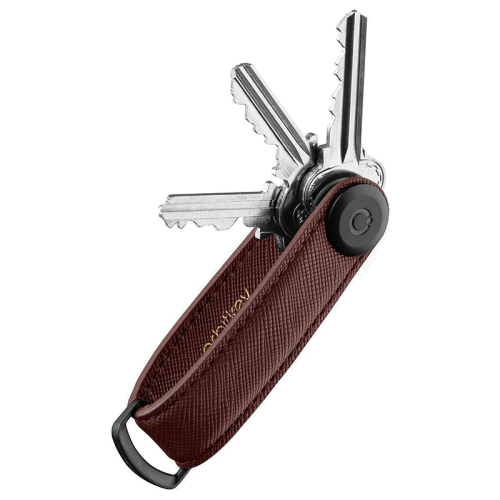 Orbitkey Saffiano Key Organiser 2.0 Cognac
