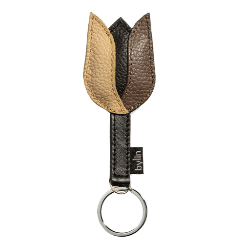 By lin Tulip Key ring Rose
