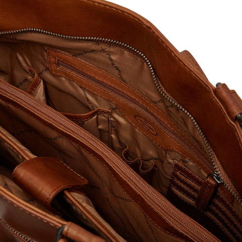 The Chesterfield Brand Waxed Pull Up Bruin