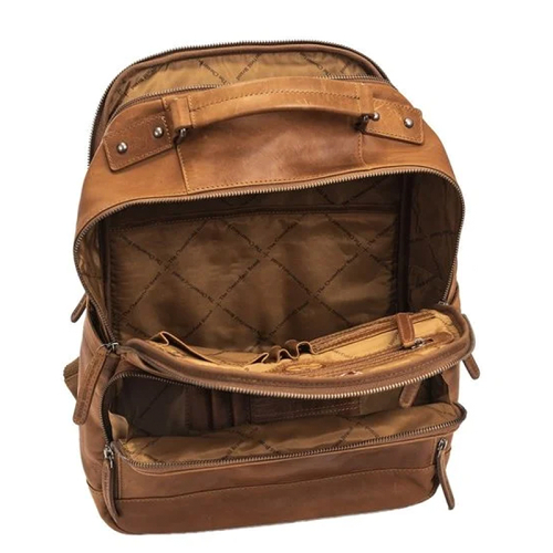 The Chesterfield Brand Waxed Pull Up Bruin