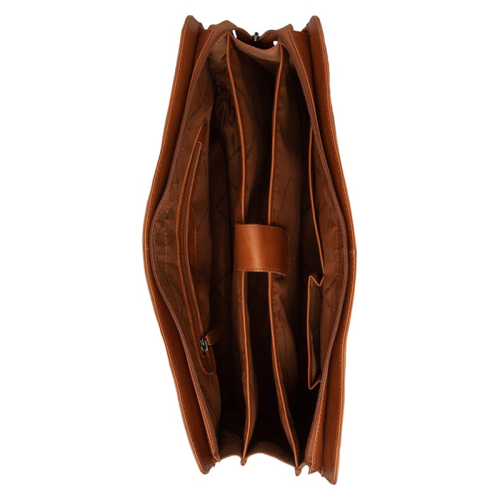 The Chesterfield Brand Waxed Pull Up Bruin