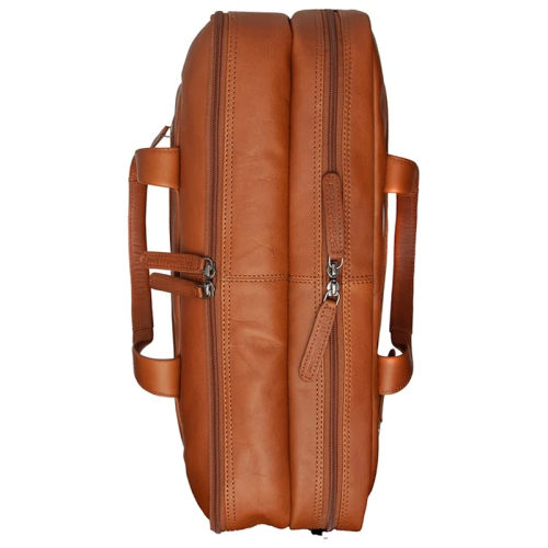 The Chesterfield Brand Waxed Pull Up Bruin