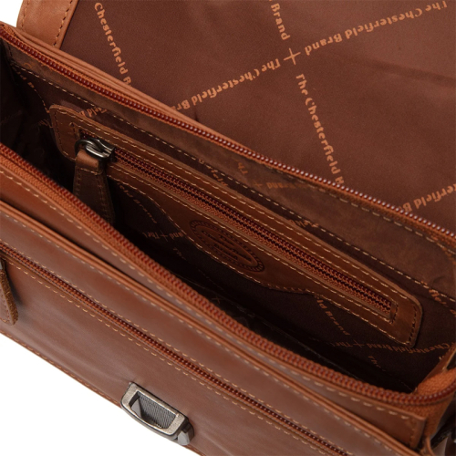 The Chesterfield Brand Waxed Pull Up Bruin