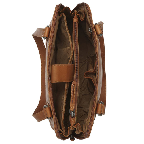 The Chesterfield Brand Waxed Pull Up Bruin