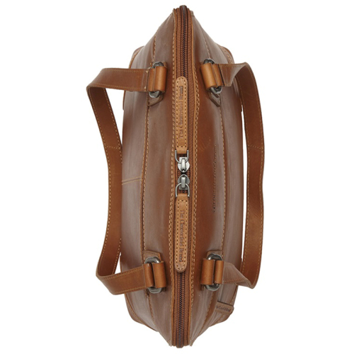 The Chesterfield Brand Waxed Pull Up Bruin
