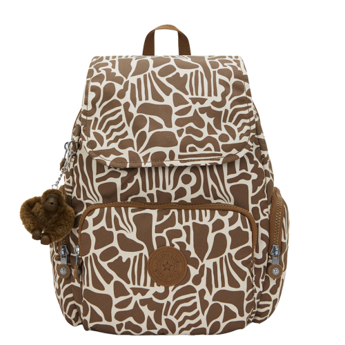 Kipling City Zip S Brons