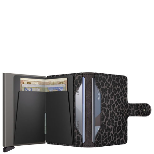 Secrid Miniwallet Leo Zilver