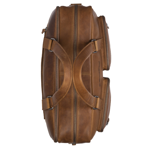 The Chesterfield Brand Waxed Pull Up Bruin