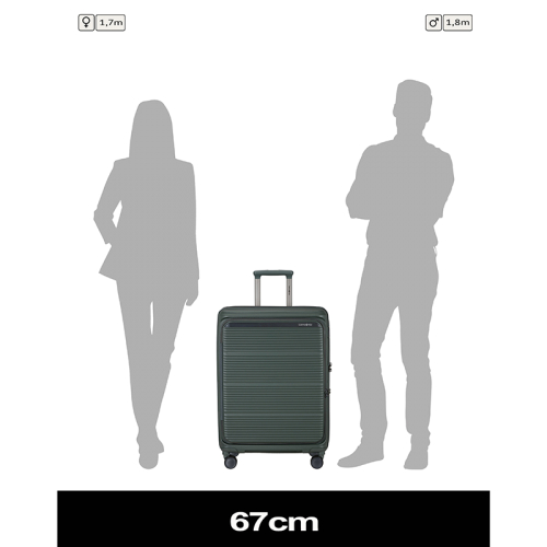 Samsonite Paralux Rood