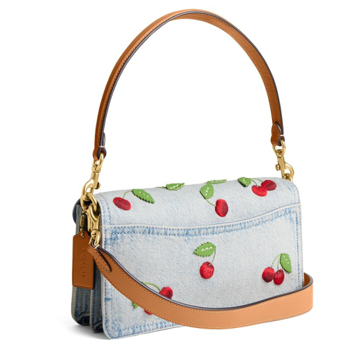 Coach Tabby Cherry 26 Denim Brons