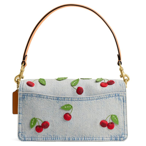Coach Tabby Cherry 26 Denim Brons