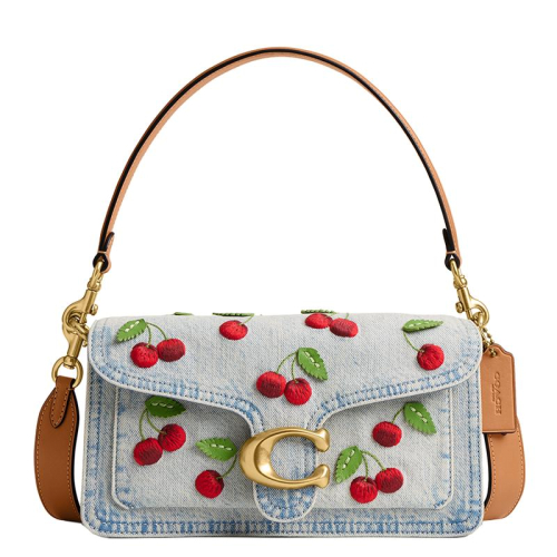 Coach Tabby Cherry 26 Denim Brons