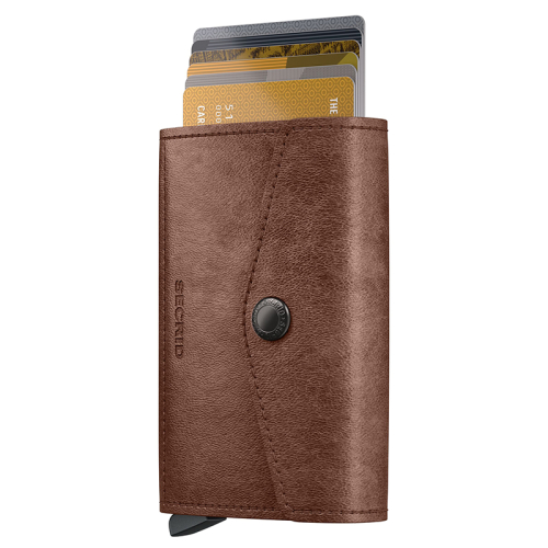 Secrid Envelope Wallet Vintage Bruin