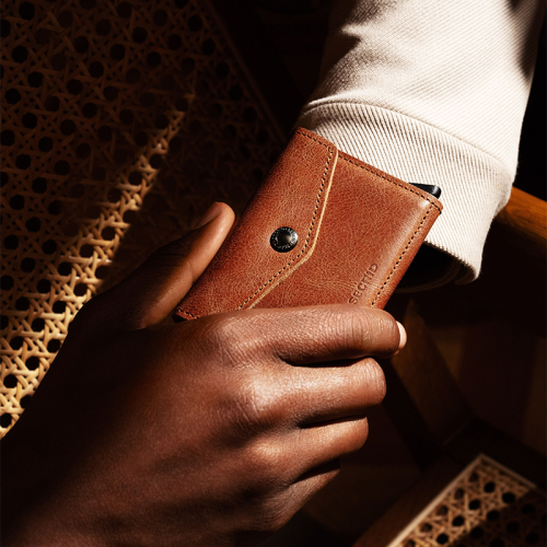 Secrid Envelope Wallet Vintage Bruin