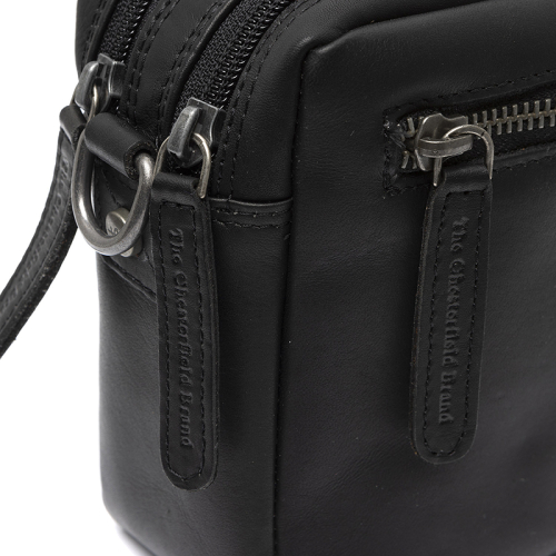 The Chesterfield Brand Waxed Pull Up Zwart