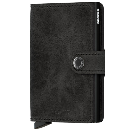 Secrid Miniwallet Vintage Zwart