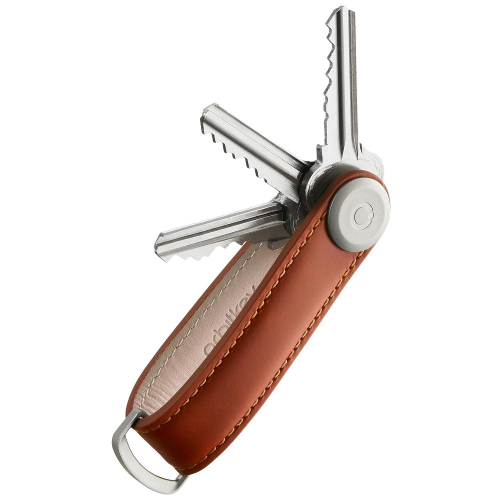 Orbitkey Leather Key Organiser 2.0 Bruin